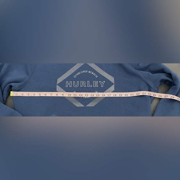 Hurley Men's Navy Pullover Hoodie - Picture 2 of 7